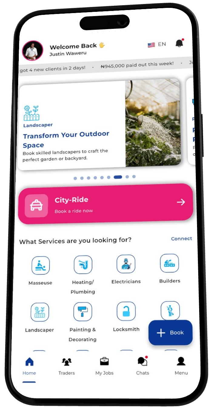 Servicity App Screenshot